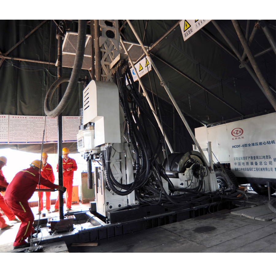 HCDF-6 Hydraulic Core Drilling Rig